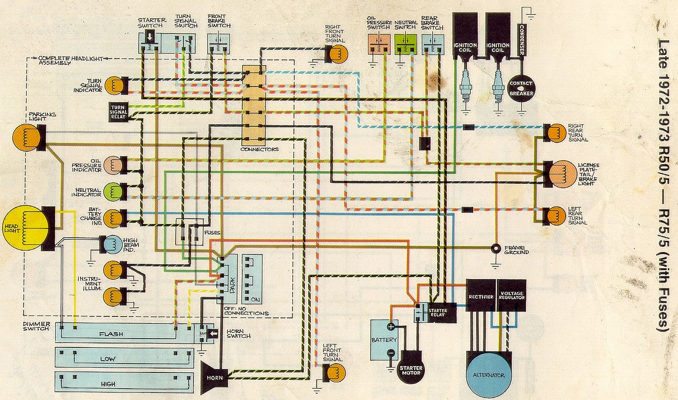 1978 Bmw R100/7 Wiring Diagram from 5united.org